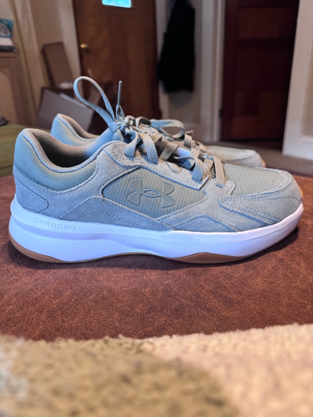 Under Armour Light Sage Green Women’s Athletic Shoes